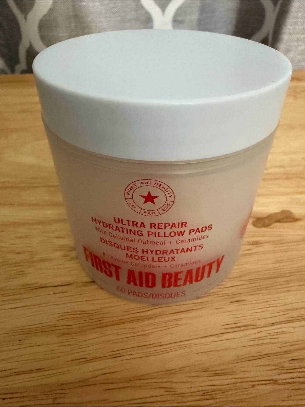 First Aid Beauty Ultra Repair Hydrating Pillow Pads New Sealed